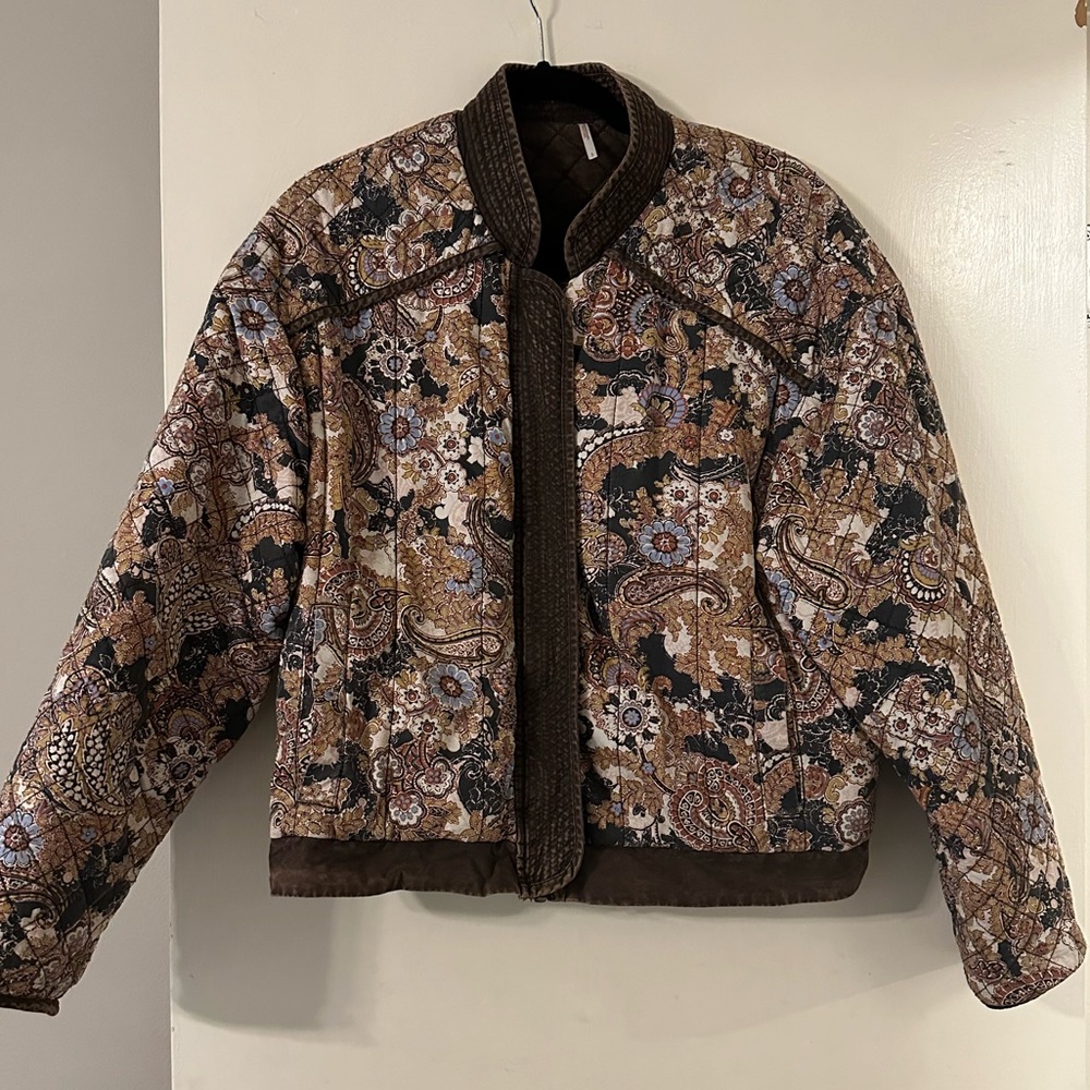 Free People Quilted Jacket